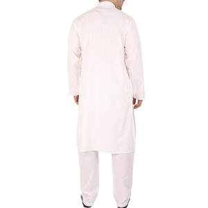 Hot Sale Men Kurta Shalwar Pakistan Indian Cotton Shalwar Kameez, <b>Stitched</b> Top Quality Kurta Shalwar - Product Image 4