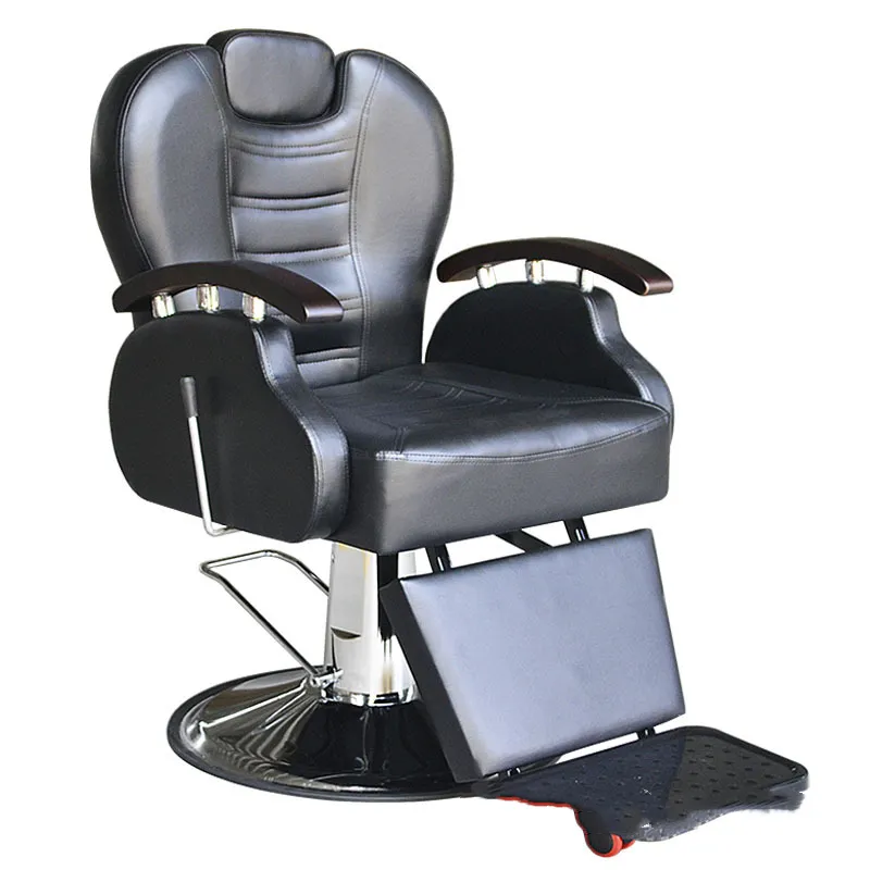 Сетчатый красный парикмахерский стул, парикмахерский стул, специальный подъемник для парикмахерской