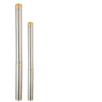 Pompe submersible multi-étages QJ75 3 pouces en acier inoxydable 304 à haute pression pour puits profond, 220V, pour usage domestique, câble de 18m, compacte