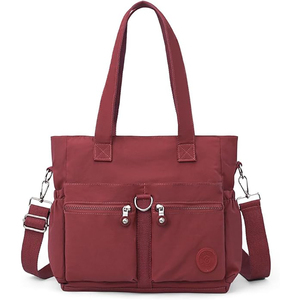 Sac fourre-tout en toile de coton biologique pour femmes avec poche, impression de logo couleur personnalisée, échantillon gratuit - Product Image 1