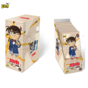 Cartes de jeu d'anime japonais Kayou <span class=keywords><strong>Detective</strong></span> <span class=keywords><strong>Conan</strong></span> Gold Wind Diamond Flash Bronzing Collection Flash 36 boîtes CaseClosed - Product Image 2