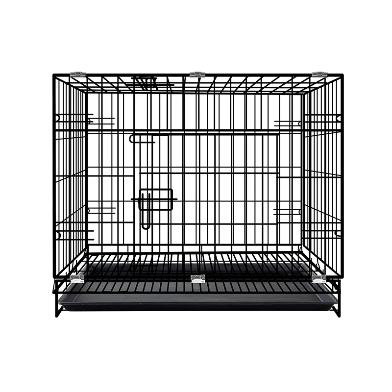 Roestvrij Staal Huisdier Kennel Ademend Metalen Mesh Kooi Luxe Kleine Hond Kooien Voor Verkoop