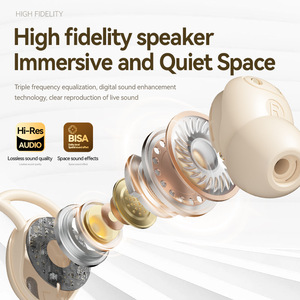 Audífonos Intrauditivos Mini para Dormir, de Venta Caliente, Amigables con la Piel, Baja Latencia, Inalámbricos, con Sonido Envolvente HIFI y Audio de Alta Resolución - Product Image 6