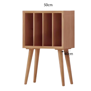 <span class=keywords><strong>Meuble</strong></span> de rangement en bois massif <span class=keywords><strong>pour</strong></span> disques vinyles, <span class=keywords><strong>CD</strong></span> et amplificateur de puissance, <span class=keywords><strong>pour</strong></span> chambre à coucher, <span class=keywords><strong>meuble</strong></span> d'appoint de canapé, design moderne - Product Image 2