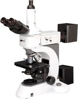 HYZX-20MW Inverted Electron Microscope Trinocular 4K Resolution IP53 Rated Three-layer Mechanical Moving Platform Manual Focus