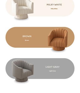 Canapé design coquille rembourré <span class=keywords><strong>pour</strong></span> salon, chambre à coucher, <span class=keywords><strong>fauteuil</strong></span> d'angle - Product Image 6