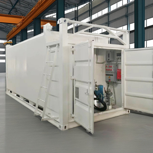 Directe Verkoop Draagbare Mobiele Zelfbundige Tanktankstation Op Zichzelf Staande Stalen Opslagapparatuur Voor Benzine En Chemicaliën - Product Image 1