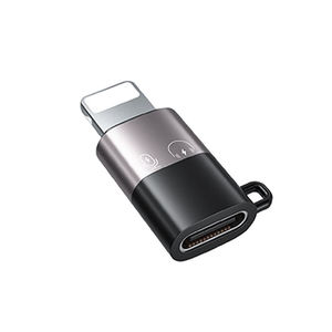 Nuevo adaptador de corriente continua tipo C para teléfonos móviles de Apple, Clip de cuello inalámbrico, micrófono, auriculares, tarjeta de sonido, música - Product Image 1