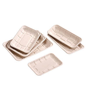 Fournisseurs thaïlandais, fabricants de barquettes alimentaires jetables biodégradables en pulpe de papier de bagasse de canne <span class=keywords><strong>à</strong></span> sucre, fabriquées en Thaïlande - Product Image 6