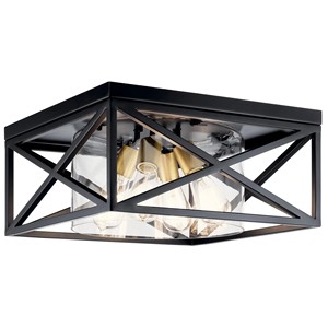 Lámpara de Techo Semi-Pendiente Moderna Clásica con Pantalla de Tela Transparente y Acabado en Bronce Envejecido |   Iluminación Atemporal para Habitaciones de Hotel - Product Image 4
