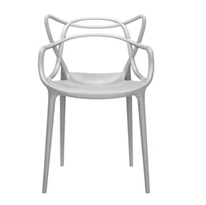 当代深灰色餐椅最新天然编织Rush座椅现代餐椅