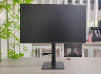 Pantalla led giratoria de 24 pulgadas para pc, nuevo diseño, hardware oem, fhd, ips, para escritorio, juegos, DP, no curvo, lcd