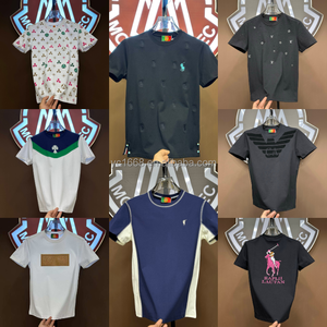 T-shirt da <span class=keywords><strong>uomo</strong></span> di grandi dimensioni e stile Casual Casual in cotone di ultima concezione stampata a maniche corte - Product Image 1