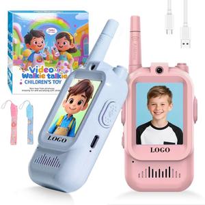 Walkie-Talkie para Niños de 2 Pulgadas, 2 Vías, Alcance de 1500 Pies, Efectos de Voz Geniales, para Niños de 3 a 12 Años, Regalo de Navidad o Cumpleaños - Product Image 2