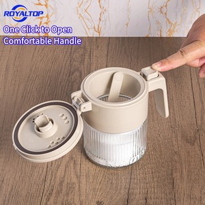 Botellas de Vidrio de Lujo para Sal, Azúcar y Especias, Recipientes para Condimentos con Orificios Pequeños, Tapa para Salero con Cuchara Medidora de 3g - Product Image 3