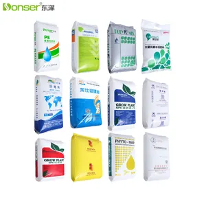 Chemical Packaging Factory OEM High Quality 25kg Large Custom Eco Friendly Recycle Agriculture PE Packaging Bag Sacks For Fertil