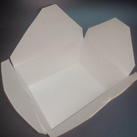 Boîte à hamburger en papier personnalisée SP2573, boîte à emporter pour la restauration rapide, boîte en papier pour poulet frit, boîtes en papier