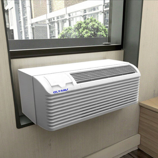 OlyAir 12000 Btu PTAC Air Conditioner EER11.8 AHRI Certified Electric Heat Pump for Hotels Households Certified for American