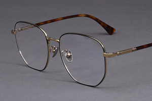 Cao Cấp Thời Trang Retro Kim Loại Kính Khung Cao Cấp Tinh Khiết Titan Đa Gonal Ánh Sáng Phẳng Kính Cho Nam Giới Và Phụ Nữ Bán Buôn - Product Image 5