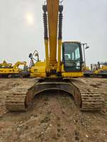 Excavadora Hidráulica Usada Komatsu PC220 de 22 Toneladas, Excavadora Mediana Komatsu PC220, Bomba de Caja de Cambios, Rodamiento, Precio Más Bajo, Barato