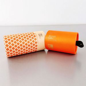Emballages en carton écologiques de luxe en forme de cylindre pour cadeaux - Product Image 4