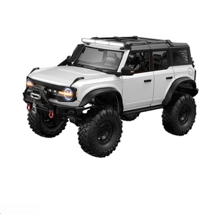 Voiture <span class=keywords><strong>RC</strong></span> professionnelle 1:10 avec télécommande améliorée, véhicule tout-terrain simulé Ford Raptor/Mountaineer, câble de charge USB - Product Image 1