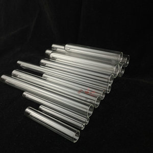 หลอดทดลองแก้ว Wei Hong ขนาด 12x100 มม. ถึง 18x150 มม. พร้อมจุกไม้ก๊อกและจุกพลาสติกสำหรับใช้ในห้องปฏิบัติการ - Product Image 2