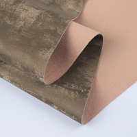Nouveauté : Matière extensible en cuir PU style velours 0,8 mm pour sacs et sets de table
