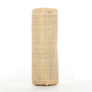 Baru anyaman bambu alami lembar anyaman Rotin bahan tongkat terbuka rotan jala anyaman anyaman mesin tenun - Product Image 4