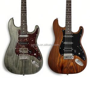 GALYDA/Custom OEM ODM <b>G</b>-ST High-end Electric Guitar <b>White</b> Ash Wood Body Maple Neck Rosewood Fingerboard Small Double-pickup - Product Image 1