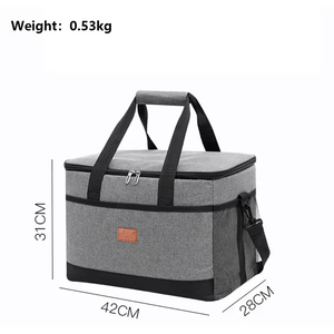 Bolsa Térmica para Almuerzo, Diseño Moderno, Estilo Casual, para Playa, Delgada, para Llevar Bebidas, Promocional, para Picnic, Entrega de Comida, Vino, Hielo - Product Image 3