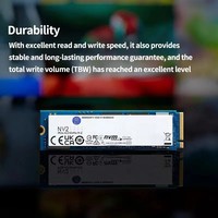 SSD Internal SATA 3.0 Biru 1TB dengan 3D NAND untuk Server & PC 701-800MB/s Baca/501-600MB/s Tulis 2.5" Casing Logam
