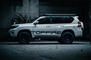 TOPFIER Topfire Pra-do <span class=keywords><strong>Ma</strong></span>-rauder édition compétitive <span class=keywords><strong>conversion</strong></span> de barre avant bully pare-chocs pièces de <span class=keywords><strong>conversion</strong></span> de pare-chocs avant - Product Image 5