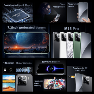 2025 New Android giá rẻ mở khóa m15pro mở khóa 4 gam điện thoại di động điện thoại thông minh với chất lượng cao - Product Image 3
