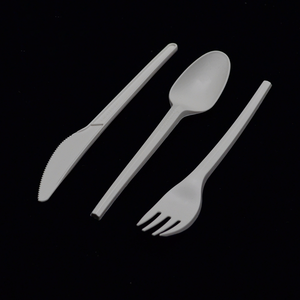 Plastica usa e getta per posate forchetta/coltello/cucchiaio/posate per cena occidentale - Product Image 4