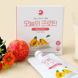 SIMBAK Today's <b>Protein</b> Peach Shake Powder High <b>Protein</b> Meal Replacement with WPI Korean Health Drink - Product Image 2