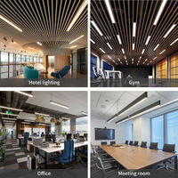 Luminaire suspendu LED 36W de haute qualité pour hôtel, bureau, école, centre commercial, cuisine