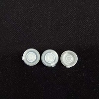 Bouchon intérieur monobloc à filetage 20 mm avec broche ronde pour flacons cosmétiques et pharmaceutiques, avec joint hermétique et conception anti-fuite