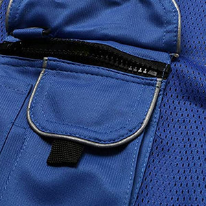 Proveedor directo de fábrica Chalecos DE SEGURIDAD reflectantes de alta visibilidad hechos a medida Producto más exigente Chaleco de seguridad para unisex - Product Image 6