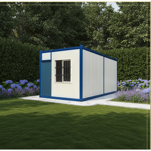 Maison conteneur pliable et extensible personnalisable 20ft 40ft, villa préfabriquée de luxe avec équipements intégrés - Product Image 1