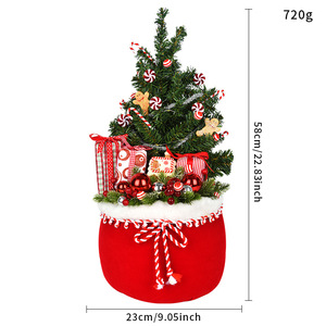 Figurines de Noël Père Noël et Grand-Mère pour la décoration de la maison et des vitrines de centres commerciaux, décorations de Noël pour le shopping et jouets de Noël - Product Image 5