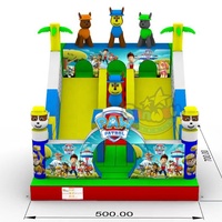 Château gonflable personnalisé Paw Patrol pour enfants