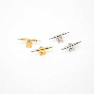 Truk Fingerboard Baru Single Axle 32mm 34mm Truk Skateboard Jari-Jari Dengan Locknut - Product Image 4
