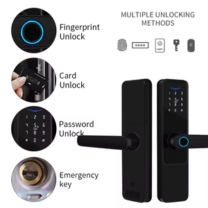 Nhà Máy Trực Tiếp Tuya Wifi Thông Minh Khóa Cửa Kỹ Thuật Số Keyless Khóa Cửa Ứng Dụng Điều Khiển Lưu Trữ Dữ Liệu Tùy Chọn Ứng Dụng Mạng Thông Minh Khóa Cửa - Product Image 3