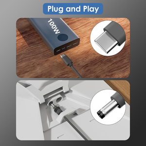 SZJIAHONG 1m Starlink Mini USB Type-C Câble d'alimentation CC Charge rapide 5A 3A avec gaine en PVC FCC CE approuvé pour les téléphones mobiles - Product Image 5