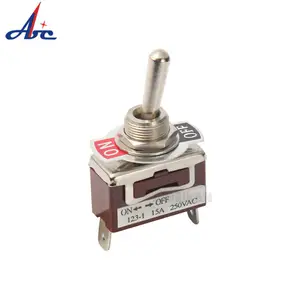 Square Switches Toggle On Off Toggle Switch Gold 12v Spst Toggle Switch