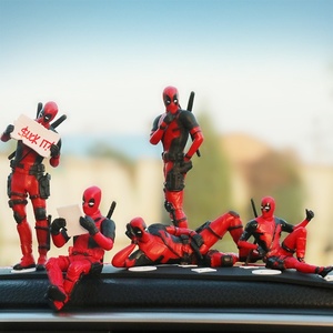 Figura <span class=keywords><strong>de</strong></span> Colección <span class=keywords><strong>de</strong></span> <span class=keywords><strong>Deadpool</strong></span>, Edición Q, <span class=keywords><strong>de</strong></span> Marvel <span class=keywords><strong>X</strong></span>-<span class=keywords><strong>Men</strong></span>, Hecha a Mano en PVC, Adorno para Coche - Product Image 3