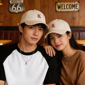 Korean Style <b>Baseball</b> <b>Cap</b> <b>Navy</b> Blue 3D Embroidered Letter Unisex Couple Fashion Duckbill <b>Cap</b> - Product Image 4