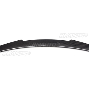 Aileron de coffre arrière noir brillant/effet fibre de carbone pour Audi A3 S3 8V Berline 2014 2015 2016 2017 - Accessoire de style automobile - Product Image 5