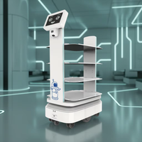 Robot de livraison intelligent D150 avec capacité de charge de 150 kg et navigation autonome